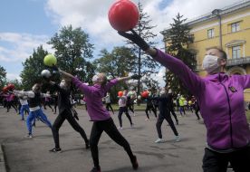 An action in support of the Deryugin children's and youth sports school