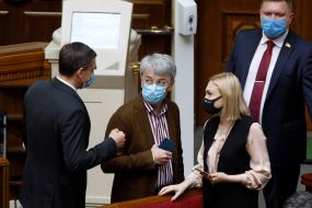 Oleksandr Tkachenko, Yevheniya Kravchuk