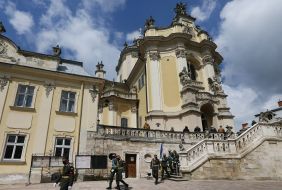 Farewell ceremony with Miroslav Skoryk Lviv