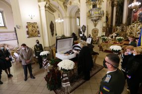 Farewell ceremony with Miroslav Skoryk Lviv