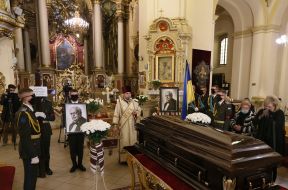 Farewell ceremony with Miroslav Skoryk Lviv