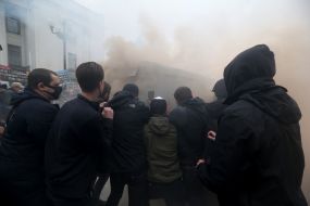 Participants of the rally