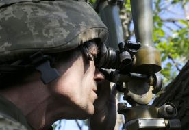 Украинский военнослужащий