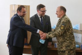 Rafal Dzencholowski, Bartosh Tsikhotskiy,  Anatoliy Kazmirchuk