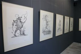 Exhibition of engravings "Les songes drolatique de Pantagruel"