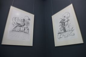 Exhibition of engravings "Les songes drolatique de Pantagruel"