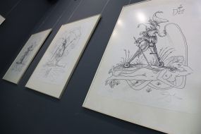 Exhibition of engravings "Les songes drolatique de Pantagruel"