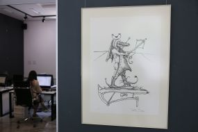 Exhibition of engravings "Les songes drolatique de Pantagruel"