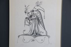 Exhibition of engravings "Les songes drolatique de Pantagruel"