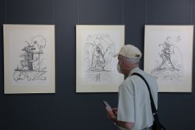 Exhibition of engravings "Les songes drolatique de Pantagruel"