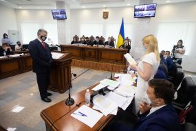 Court hearing in the case of treason against Viktor Yanukovych