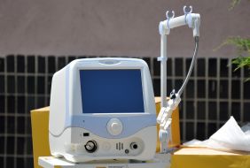 The device of artificial ventilation of lungs