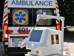 Ambulance and ventilator