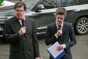 Theatrical action "Let's stop the offensive on the Ukrainian space"