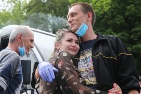 Meeting of Ukrainian sailors