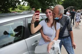 Meeting of Ukrainian sailors