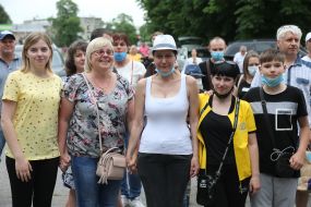 Meeting of Ukrainian sailors
