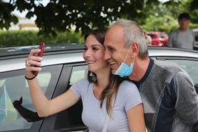 Meeting of Ukrainian sailors