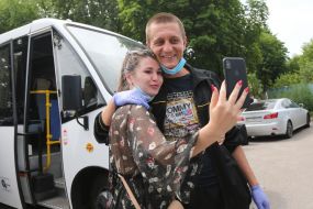 Meeting of Ukrainian sailors