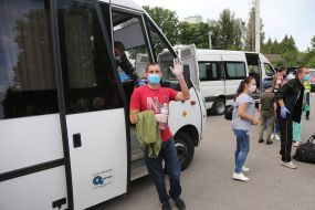 Meeting of Ukrainian sailors