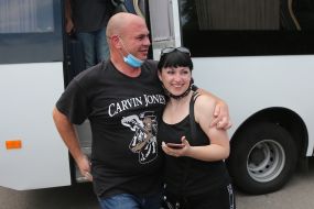 Meeting of Ukrainian sailors