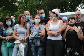 Meeting of Ukrainian sailors