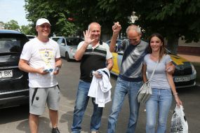 Meeting of Ukrainian sailors