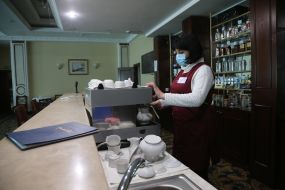 Restaurant in Slavyansky Hotel