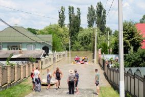 Flood in Chernivtsi region