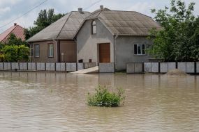 Flood in Chernivtsi region