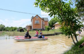 Flood in Chernivtsi region