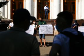 Action against the appointment of Serhiy Shkarlet acting Minister of Education and Science