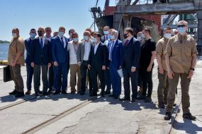 Vladimir Zelensky's working trip to the Kherson region