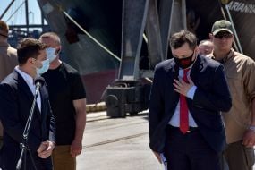 Vladimir Zelensky's working trip to the Kherson region