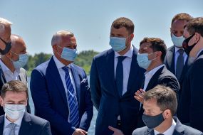 Vladimir Zelensky's working trip to the Kherson region