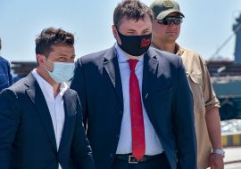 Vladimir Zelensky's working trip to the Kherson region