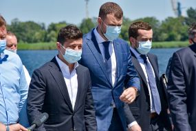 Vladimir Zelensky's working trip to the Kherson region