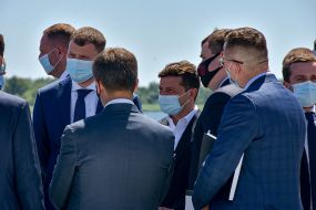 Vladimir Zelensky's working trip to the Kherson region
