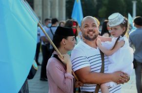 Crimean Tatar family