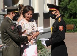 Graduation in the boarding lyceum №23 "Cadet Corps"