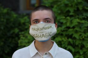 Action demanding legalization of medical cannabis