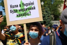 Action demanding legalization of medical cannabis