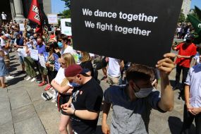 Action demanding legalization of medical cannabis