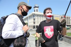 Action of solidarity with Belarus