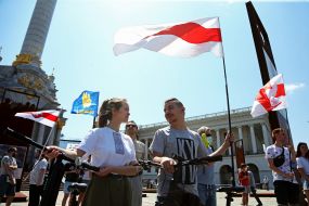 Action of solidarity with Belarus