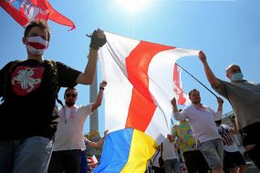 Action of solidarity with Belarus