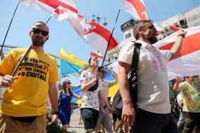 Action of solidarity with Belarus