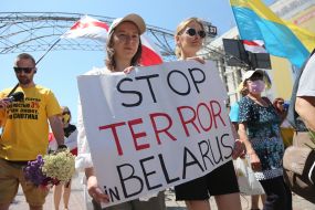 Action of solidarity with Belarus