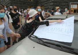 Protest ”Stopscroll" in Kiev