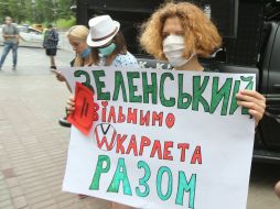 Protest ”Stopscroll" in Kiev